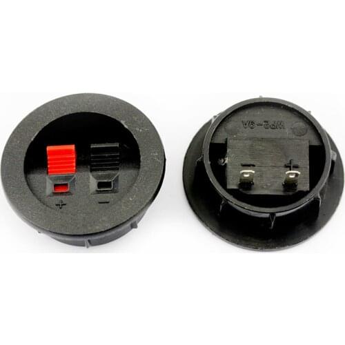 10pcs/lot WP2-9A Circular Power Panel Clamps Connectors Speaker Clamps Audio Speaker Clamps