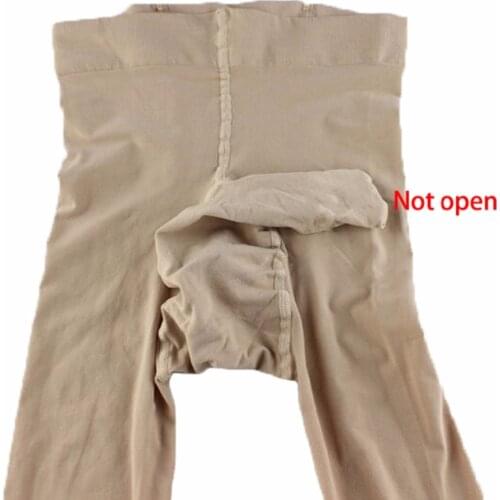 120D Penis Sleeve Warm Tights Elastic Women Winter Sexy Pantyhose With Condom Fetish Wear pantyhose