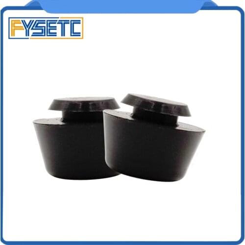 2pcs Antivibration Feet New Anti vibration Rubber Landing Mat Feet For 2020/3030 Profile Prusa I3 MK3 Kit 3d Printer Parts