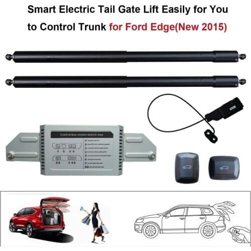 Car Smart Auto Electric Tail Gate Lift for Ford EDGE 2015 2016 Control Set Height Avoid Pinch With electric suction