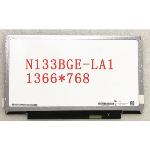 Free Shipping N133BGE-LA1 N133BGE LA1 N133BGE L31 N133BGE L41 Laptop Lcd Screen 1366*768 LVDS 40pins