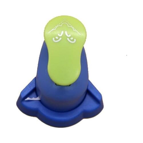 DIY Scrapbooking Blue Arc Flowers Kok Blue Embossers Paper Cutter Arts Crafts Sewing Embossing Embossers Device Hole Punch Kids