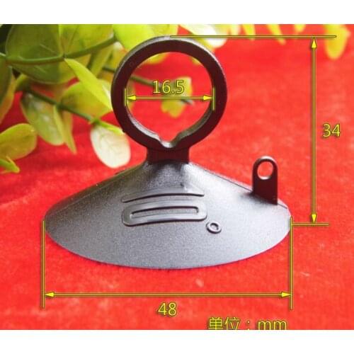 Home storage suckers 48mm pull ring suction cup sunshade glass sucker super load bearing sucker hook