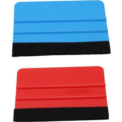 Soft Felt Edge Squeegee Board for Car Vinyl Application Wrap Tool Scraper Decal