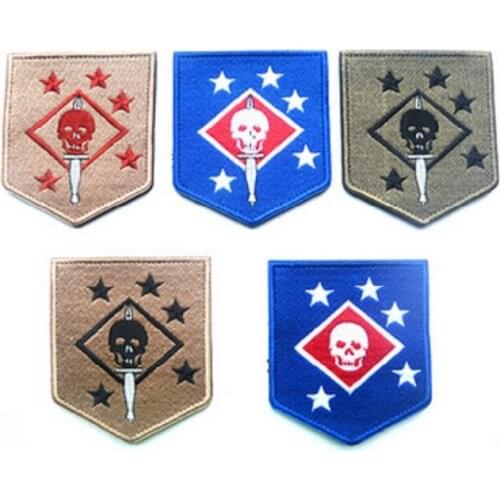 Embroidery Patches Magic Stickers USMC Patches Embroidery Armband