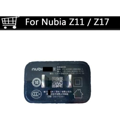 Original New Quick Charger QC 3.0 For nubia Z11 Z 11 z17 Z 17 NX563J USB 3.0 Type-C Fast Charging Charger For ZTE nubia z17 Z11