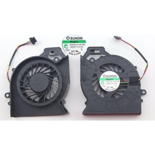 Original cpu cooling fan for HP DV6 DV6-6000 DV6-6050 DV6-6090 DV6-6100 DV7 DV7-6000 MF60120V1-C181-S9A MF60120V1-C180-S9A