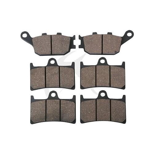 Motorcycle FRONT REAR BRAKE PADS FOR YAMAHA R6 YZFR6 YZF-R6 2003-2013 2005 FRONT REAR PADS