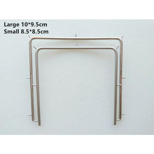 Dental Rubber Dam Punch Frame Stainless Steel Dentist Instrument Children&Adult Large10*9.5mm/Small8.5*8.5mm