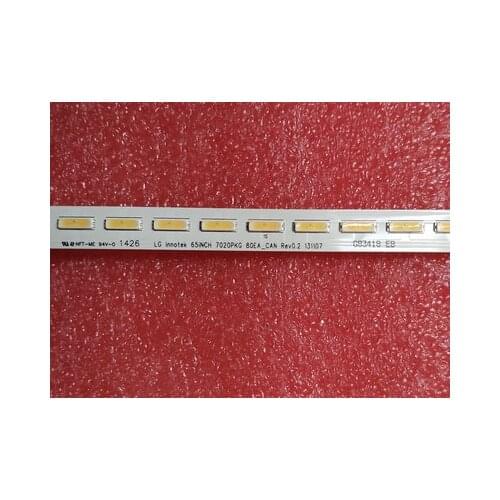 LED Backlight strip For LG Innotek 65INCH 7020PKG 80EA_CAN Rev0.2