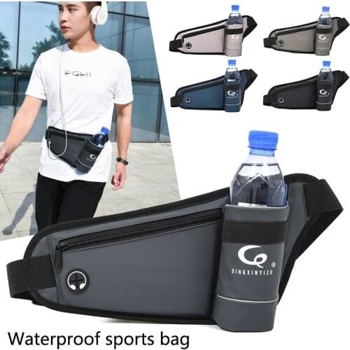 Mihaivina Men Fanny Pack Outdoor Sports Running Waist Bags Teenager Hold Water Cycling Phone Bag Casual Male Chest Bag Wholesale