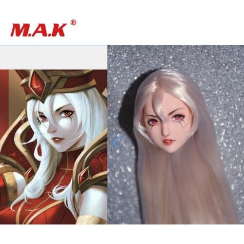 1/6 Female Soldier Head Sculpture Game Character World-Grand Inspector Whitemane 12 inch Female Puppet Available
