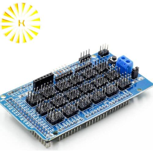 1PCS MEGA Sensor Shield V1.0/V2.0 Dedicated Sensor Expansion Board for Mega 2560 r3 Connector