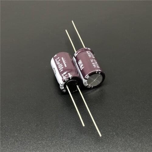 10pcs/100pcs 2.2uF 400V NICHICON PW Series 10x16mm Low Impedance Long Life 400V2.2uF Aluminum Electrolytic capacitor