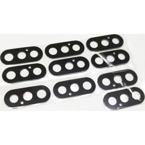 100pcs For iPhone 6G 6 plus 7 7G 7 Plus 8G 8 Plus X XS Max 4.7" 5.5" 5.8" 6.3" Back Rear Camera Lens Glass Cover with Sticker