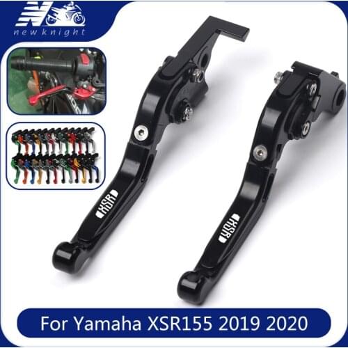 20 Colors Motorcycle CNC Aluminum Adjustable Foldable Brake Clutch Lever Accessories For Yamaha XSR155 xsr 155 Xsr155 2019-2020
