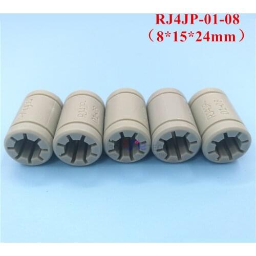 Solid Polymer LM8UU Bearing 8mm shaft Drylin RJ4JP-01-08 for Anet Reprap Prusa i3 3D Printer