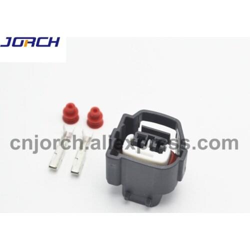 5 Sets Crank Cam Position Angle Sensor Connector 2 Pin Female Auto Plug 90980-10899 7283-7020-10 For Toyota Celica Camry Lexus