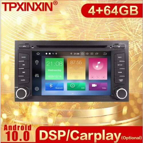 2 Din Carplay Android Radio Receiver Stereo For Seat Leon 2012 2013 2014 2015 2016 2017 2018 GPS Navigation Recorder Head Unit