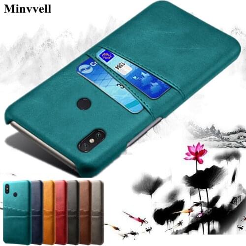 Case For Xiaomi Mi Max 3 2 Mix 2s 2 3 Card Slot Cover PU Leather+PC Back Cases For Xiaomi Pocophone f1 Poco F1 Mi Play max3 max2