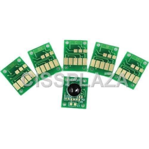 CISSPLAZA 5colors pgi480 PGI-480 481 chip compatible For canon PIXMA TS6140 TR7540 TR8540 printer chips