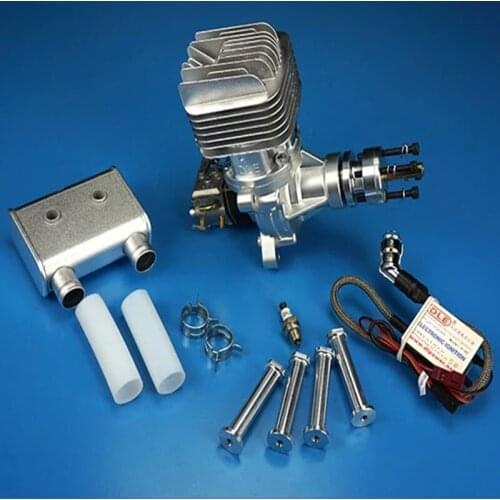 DLE55RA Engine Single-Dylinder Two-Stroke After Exhaust to Start 55CC