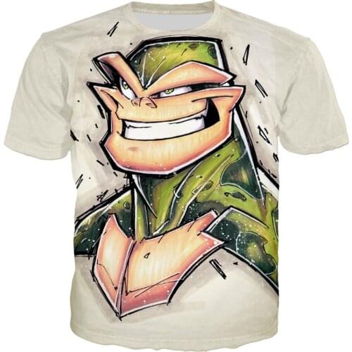 YX Girl 2019 Summer Unisex Tops Tees Cartoon Game Battletoads Tshirt For Men Women Short Sleeve O-neck T shirt Streetwear