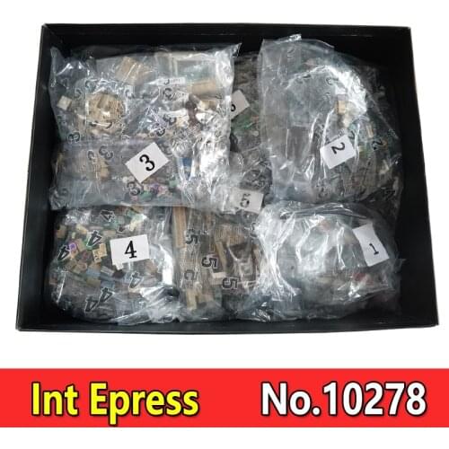 1:1 City Streetview Series Police Station 10278 2939Pcs Bricks Building Blocks Education Toys Girl Gifts