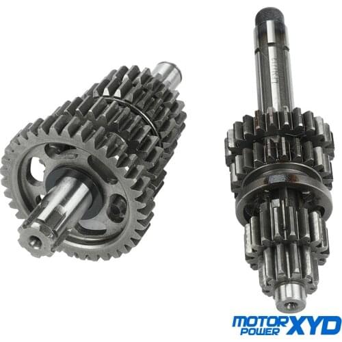 LF140 140cc Engine Transmission Gear Box Main Counter Shaft kit Fit For Lifan1P55FMJ Horizontal Kick Starter Engine Dirt Pit Bik