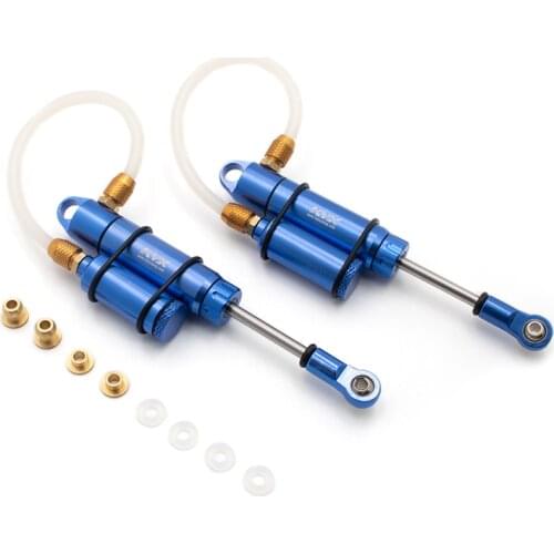 KYX Racing 96mm Metal Internal Spring Negative Pressure Shock Absorber Upgrades for 1/10 RC Crawler Car Axial SCX10 D90 CC01