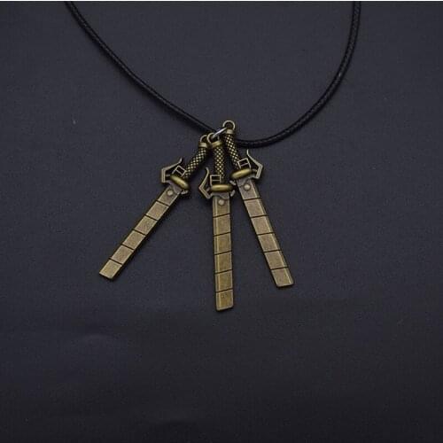 2Kinds Shingeki no Kyojin Attack on Titan Recon Corps Eren Jaeger Metal Pendant Cospaly Accessories Necklace