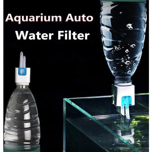 DIY ATO Aquarium Water Filter Pump Mini nano Hang on Auto Water Filler Fish Tank Refill Top off System Aquarium Water Level Cont