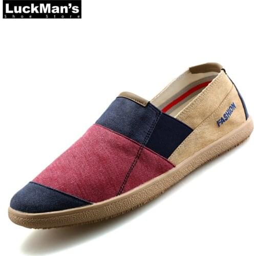 Men Causal Shoes Breathable Wide Slip On Canvas Sneakers Male Linen Shoes Summer Fashion Espadrilles Men Trend Shoes New Loafers