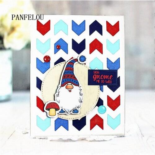 PANFELOU Easter elfs Clear Stamps complete Cutting dies Scrapbooking/DIY Easter Happy New Year wedding card