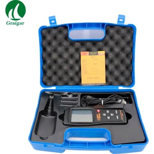 AS850 Handheld Ultrasonic Thickness Gauge for Steel Aluminium Plate Measuring Range 1.2~225mm
