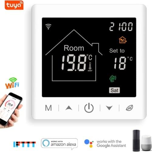WiFi Smart Thermostat Electric /Water Floor Heating / Gas Boiler Temperature Controller