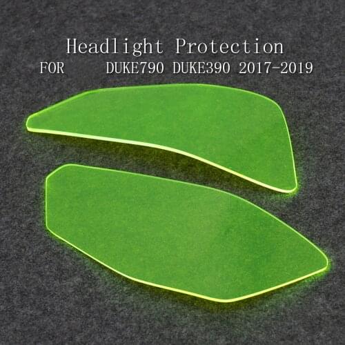 Motorcycle Accessories Grille Headlight Protector Guard Lense Cover Acrylic FOR KTM DUKE390 DUKE790 DUKE 390 2017 2018 2019