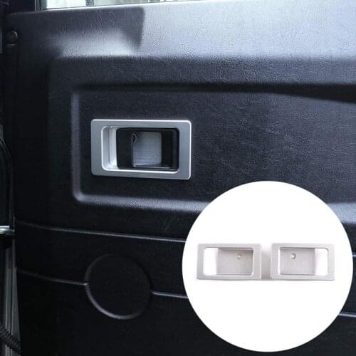 AU04 -Car Inside Door Bowl Decoration Cover Defender Auto Accessories for Land Rover Defender 90 110 130 2004-2018