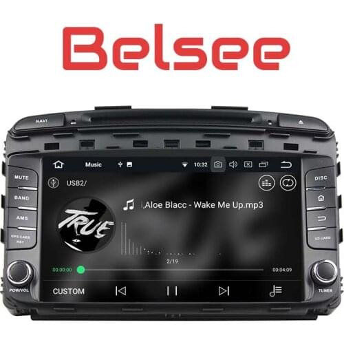 Belsee Plug and play for Kia Sorento 2015 2016 Android 8 PX5 Octa Core 4GB+32GB IPS Screen Car Stereo Autoradio GPS DVD Player