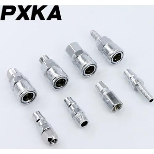 Free shipping Pneumatic quick oxygen pipe air compressor air nail gun air gun hose tool C-type male and female connector