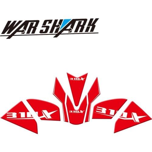 For ZONTES 310X 310 X Motorcycle accessories high style Epoxy resin process Anti slip Tank Pad Sticker protective Pads