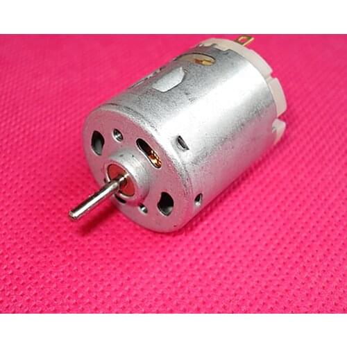 DC 3-36V 4500-25500RPM Carbon Brush DC Motor, DIY Air Plane Model Ship Model Motor, Household Hair Dryer Vacuum Cleaner Motor