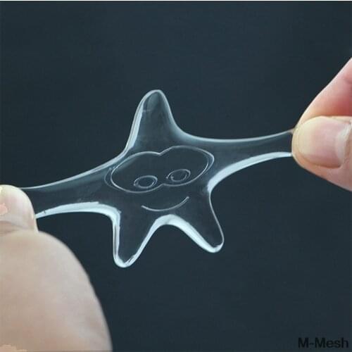 Creative Wall Protector Door Handle Bumper Guard Stopper Anti-slip Sticker Self Adhesive Rubber Round Door Crash Pad