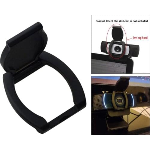 Privacy Shutter Lens Cap Hood Cover for Logitech HD Pro Webcam C920 C922 C930e, prevents the webcam from dirt and dust