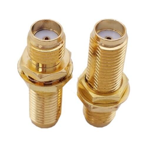 SMA Female To SMA Female Jack Bulkhead RF Coaxial adapter Connectors