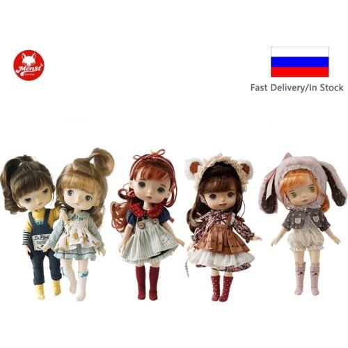 Youpin Monst Rubber Dolls Toys Whole Body Joints Movable Control Height 20cm PVC Safe Material Kids Birthday Christmas Gift Toy