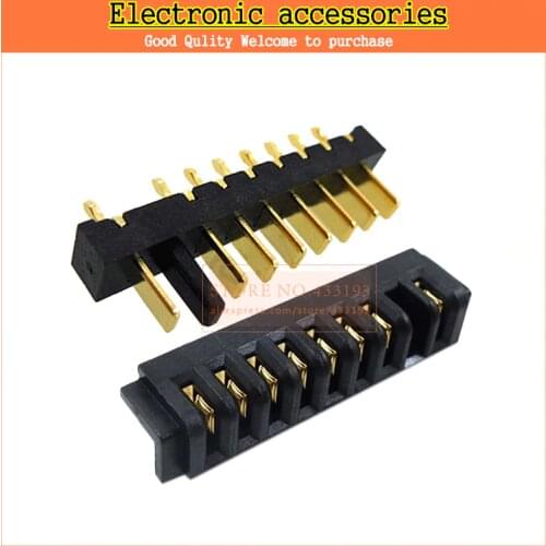 8P Inner battery connector holder Cilp contact pitch 2.5mm 7+1 male and female plug for laptop