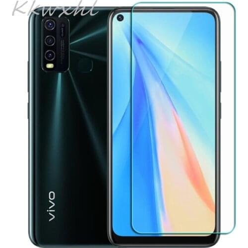 Tempered Glass for Vivo Y50 GLASS Protective Film FOR Vivo Y30 6.47" Screen Protector cover