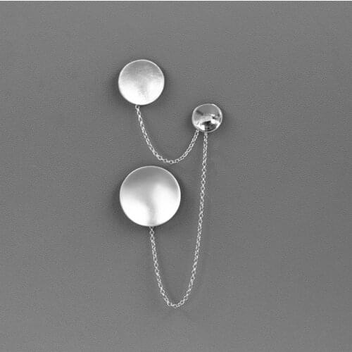 INATURE 2021 Solar System Planets Brooch Fashion Geometric Brooches for Friend Party