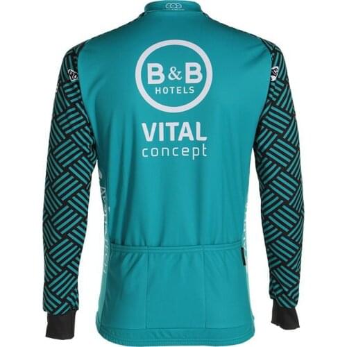 Winter Fleece Thermal Only Cycling Jerseys 2020 VITAL CONCEPT TEAM Long Sleeve Men Bike Wear Cycling Clothing